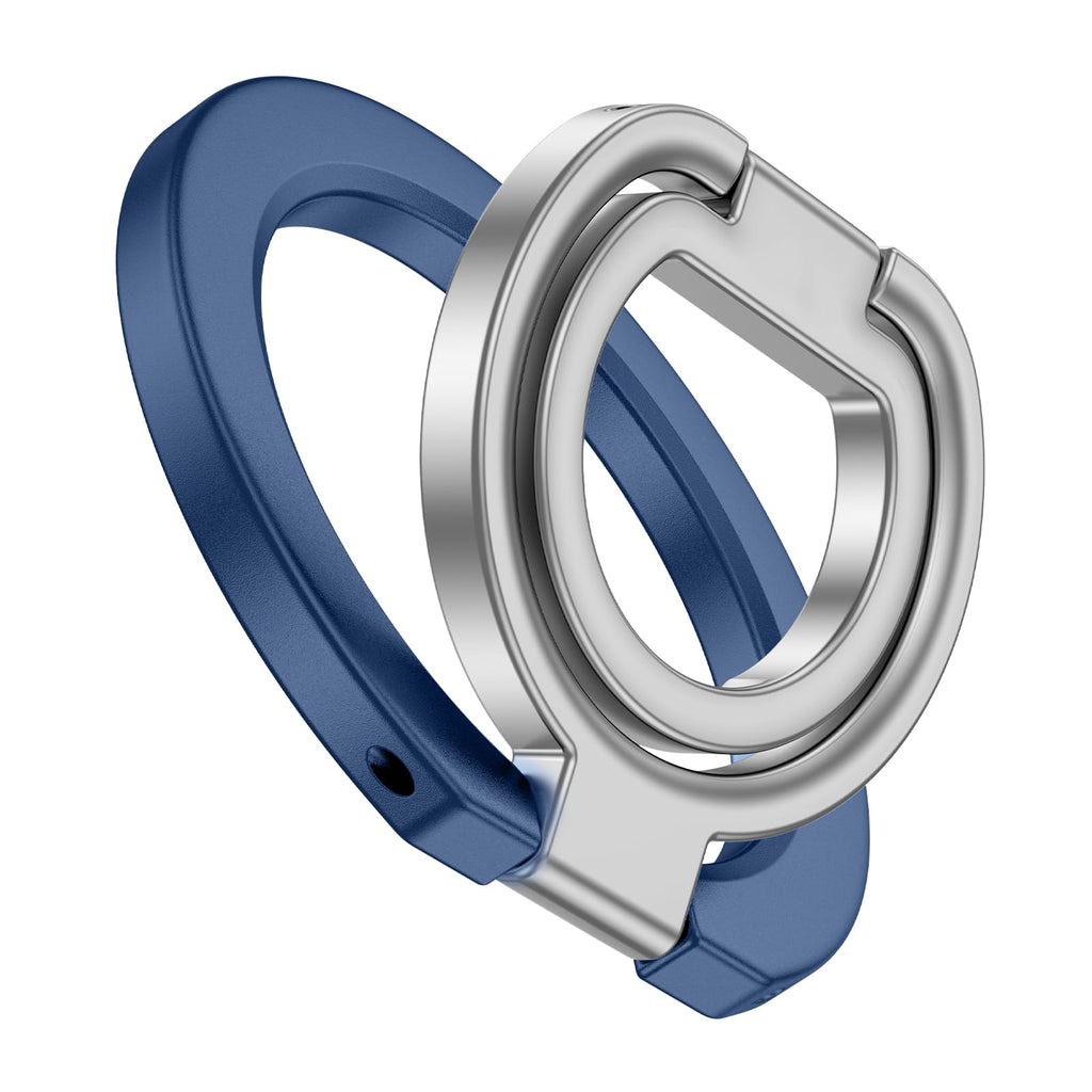 MagSafe Phone Ring Holder Dual-Sided Magnetic Phone Grip Kickstand Loop Magnet Finger Ring Stand for Samsung S26 Ultra S26 S25 FE S24 Ultra iPhone 17e/17/16/15/14/13/12 Pro Max Google Pixel 10a 10 9 8