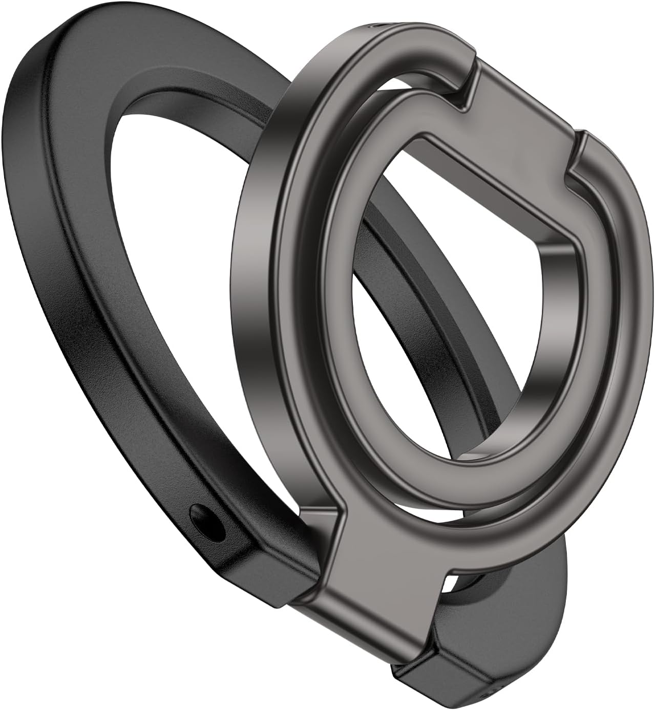 MagSafe Phone Ring Holder Dual-Sided Magnetic Phone Grip Kickstand Loop Magnet Finger Ring Stand for Samsung S26 Ultra S26 S25 FE S24 Ultra iPhone 17e/17/16/15/14/13/12 Pro Max Google Pixel 10a 10 9 8