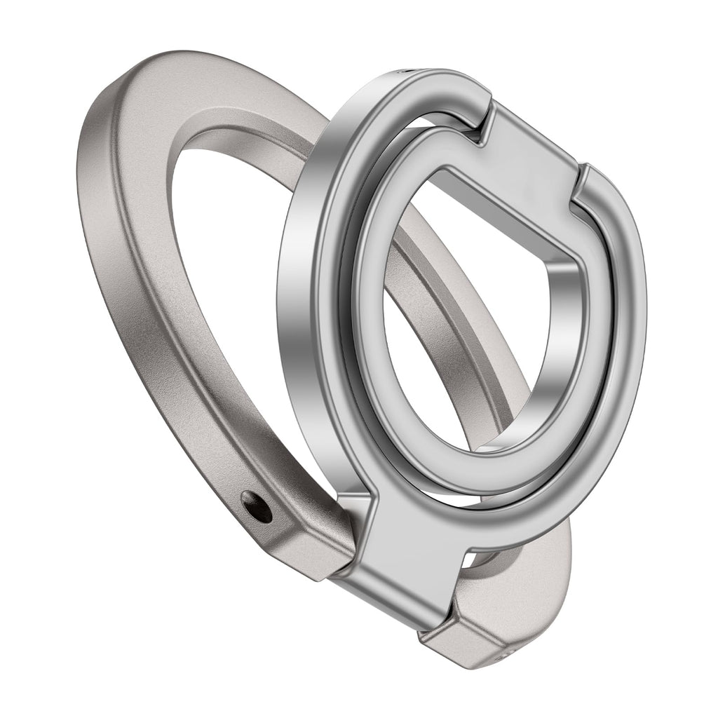 MagSafe Phone Ring Holder Dual-Sided Magnetic Phone Grip Kickstand Loop Magnet Finger Ring Stand for Samsung S26 Ultra S26 S25 FE S24 Ultra iPhone 17e/17/16/15/14/13/12 Pro Max Google Pixel 10a 10 9 8