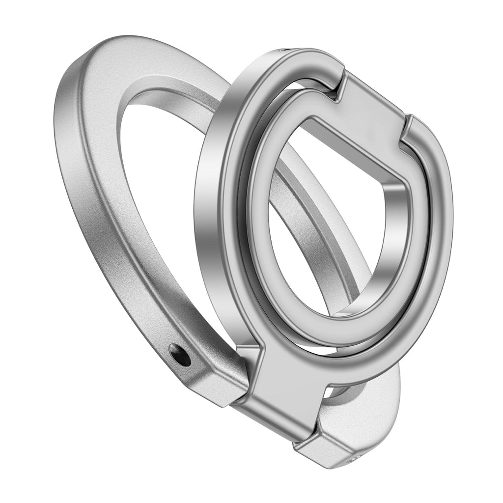MagSafe Phone Ring Holder Dual-Sided Magnetic Phone Grip Kickstand Loop Magnet Finger Ring Stand for Samsung S26 Ultra S26 S25 FE S24 Ultra iPhone 17e/17/16/15/14/13/12 Pro Max Google Pixel 10a 10 9 8